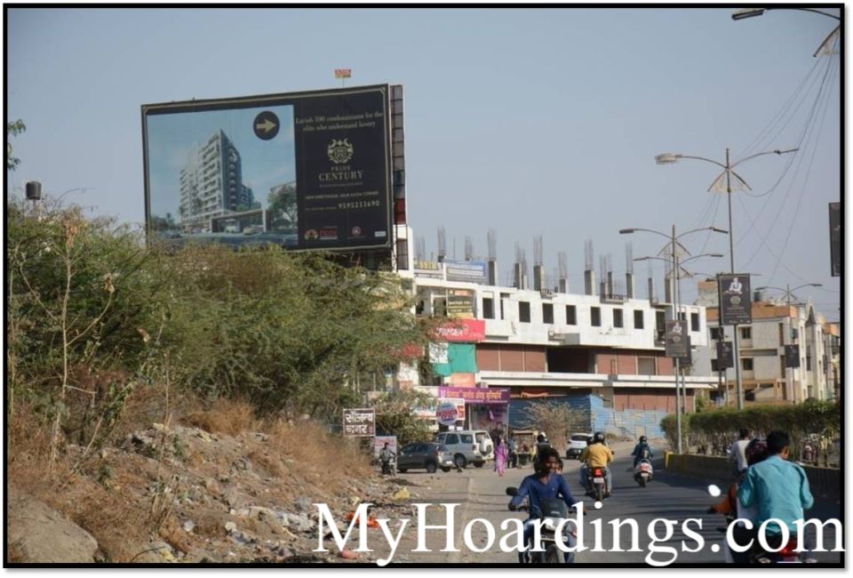 Hoardings Advertising Agency Kalda Corner Towards Darga  in Aurangabad, Aurangabad Billboard advertising